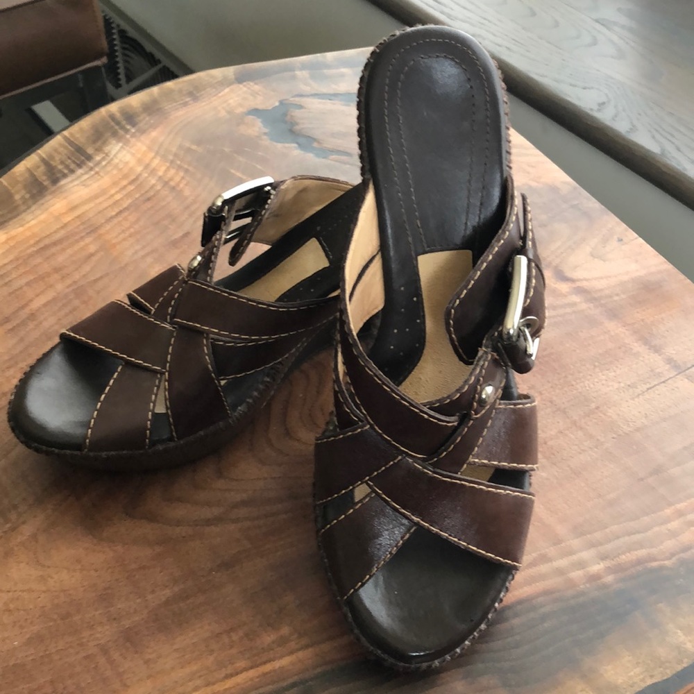 Cute wedge sandals!
